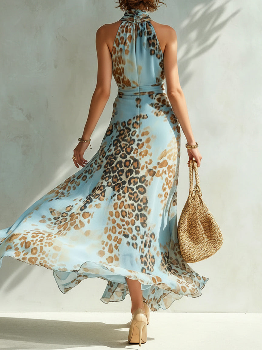 Desirè | Glamorous Leopard Print Dress