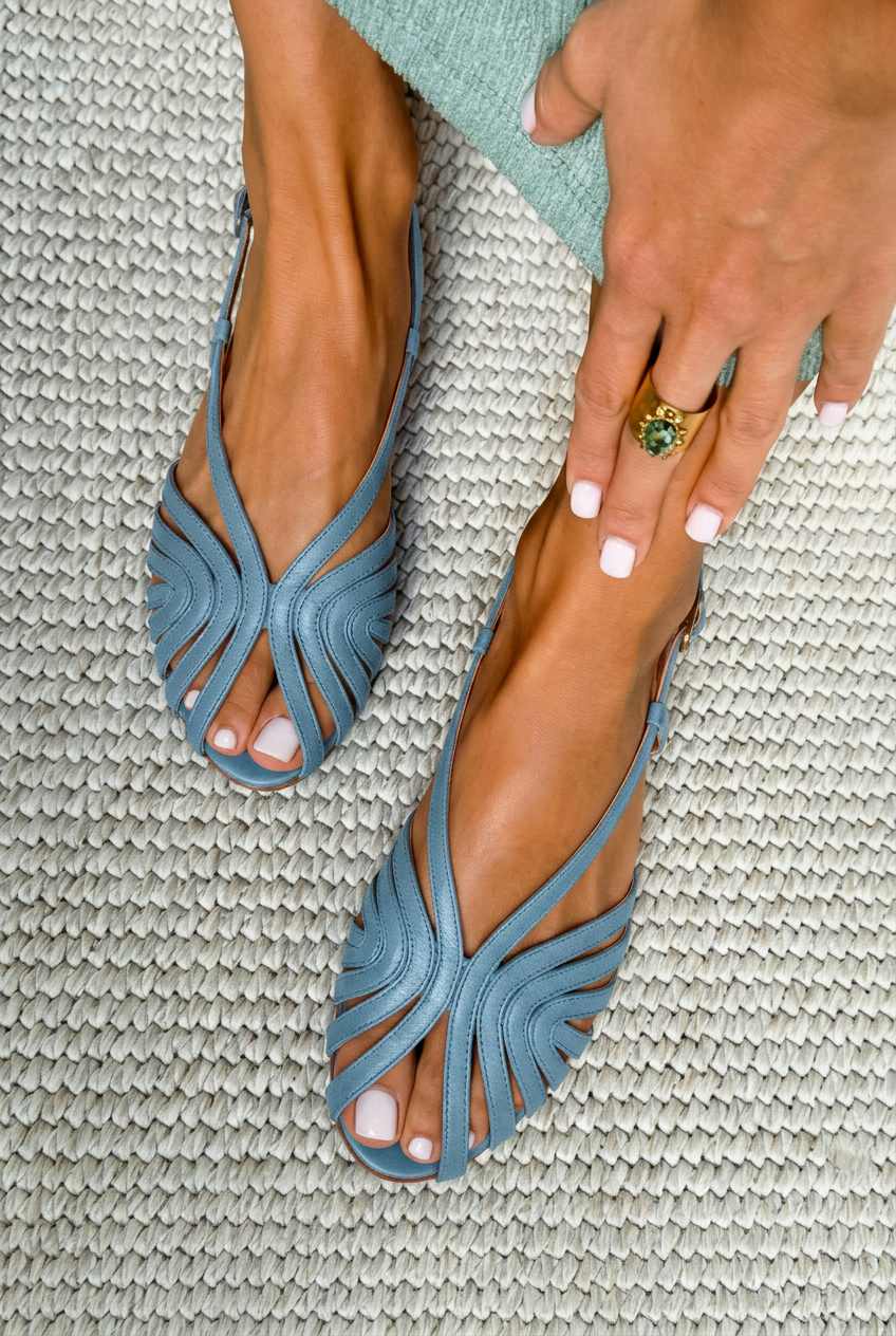 Lily | Cage Strap Open-Toe Sandal