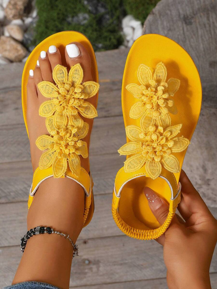 Dawn - Floral Orthopedic Sandals