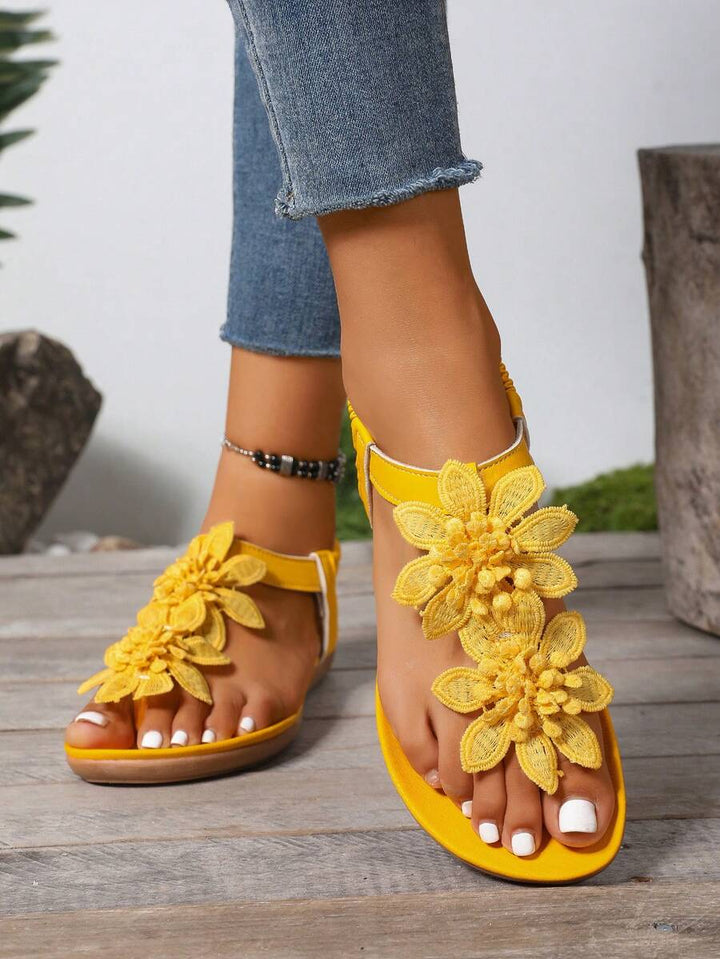 Dawn - Floral Orthopedic Sandals