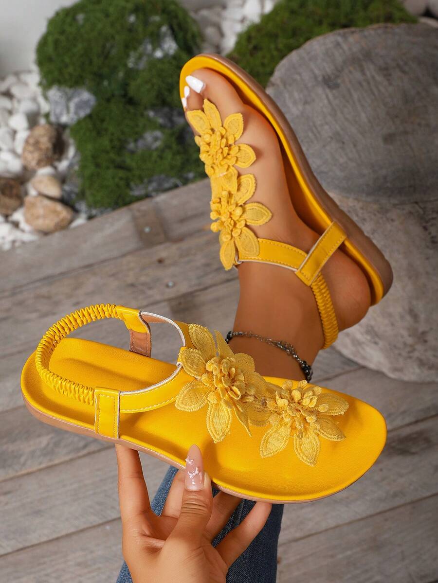 Dawn - Floral Orthopedic Sandals