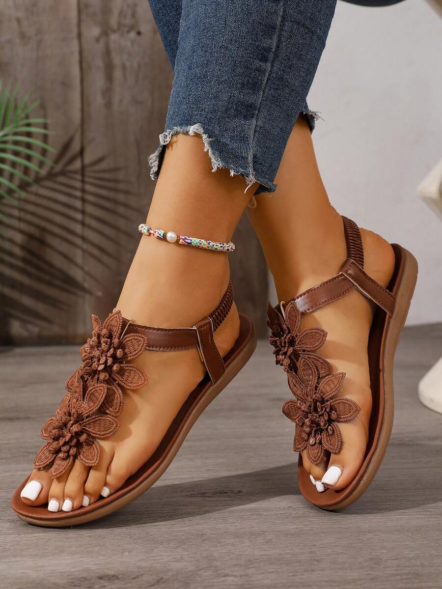 Dawn - Floral Orthopedic Sandals