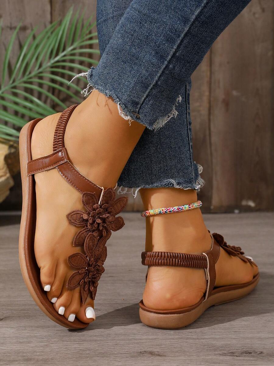 Dawn - Floral Orthopedic Sandals