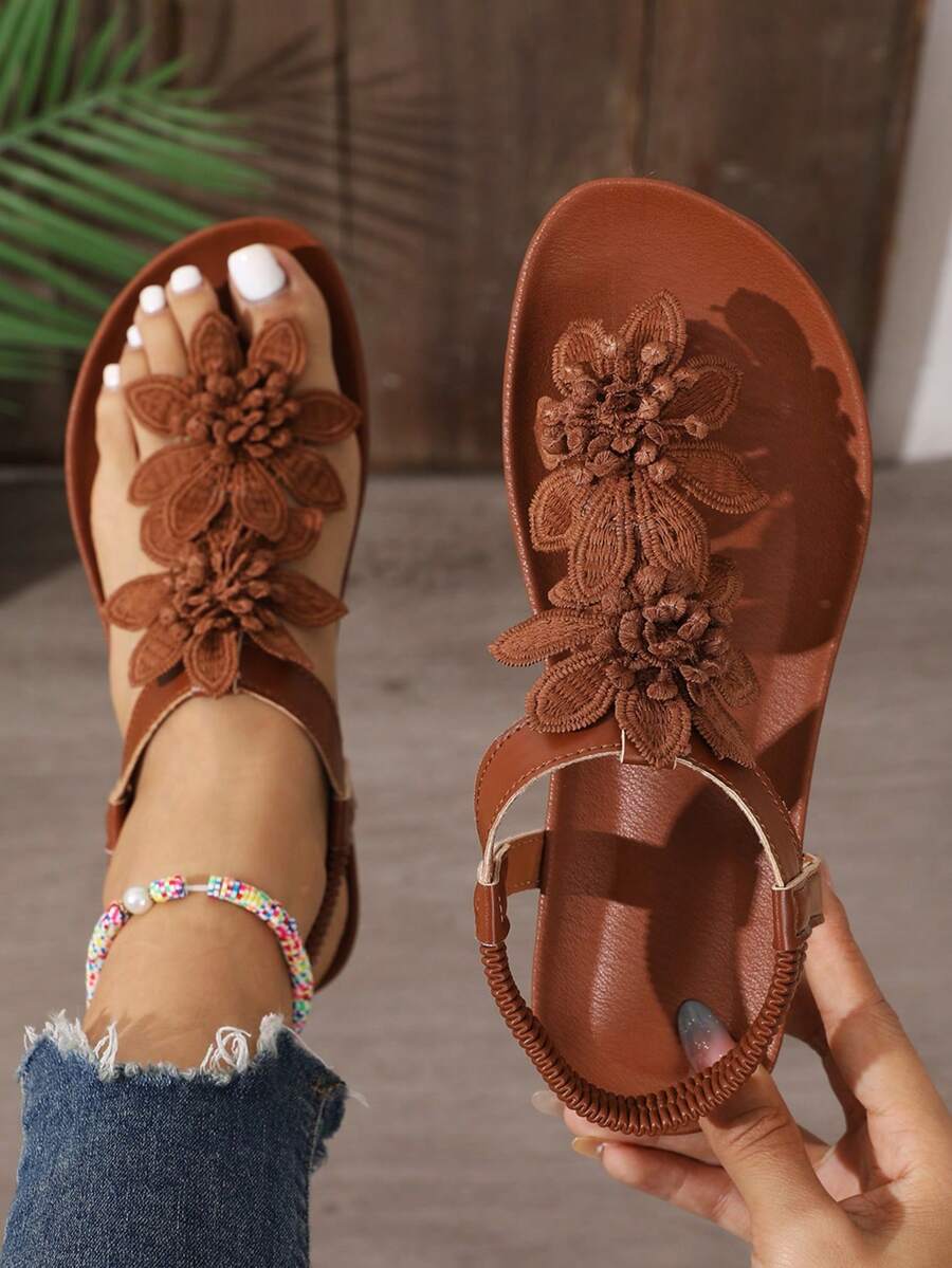 Dawn - Floral Orthopedic Sandals