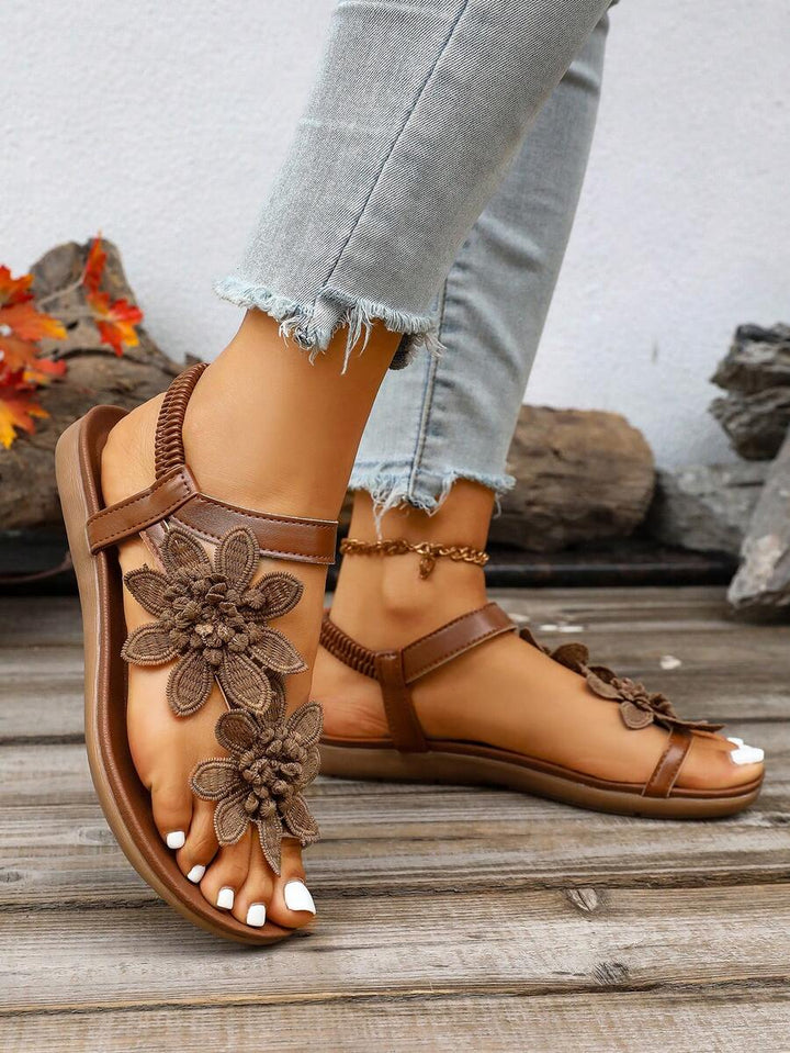 Dawn - Floral Orthopedic Sandals