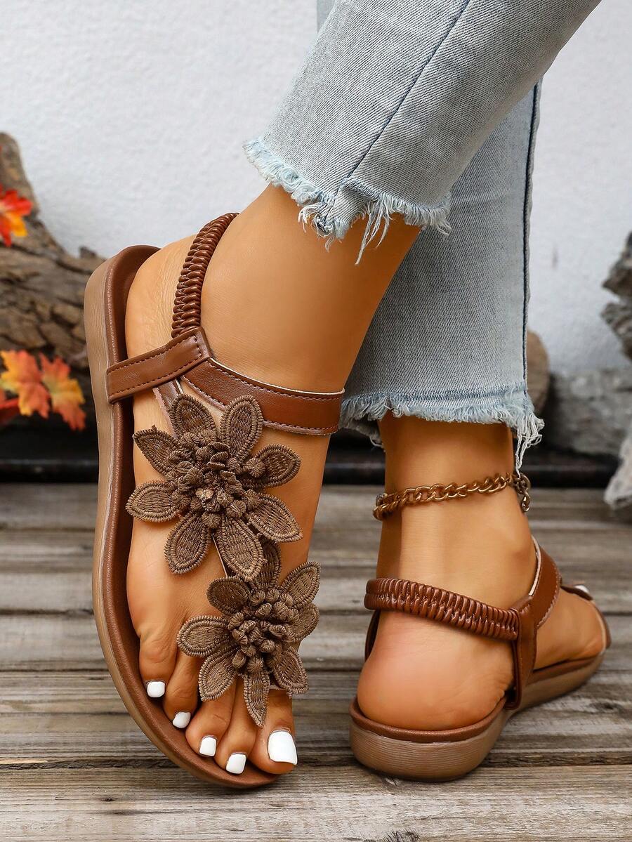 Dawn - Floral Orthopedic Sandals