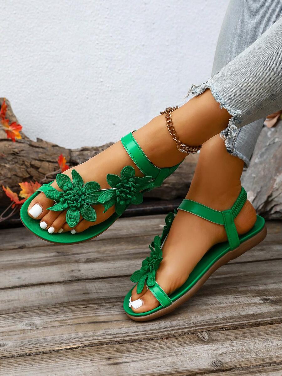 Dawn - Floral Orthopedic Sandals