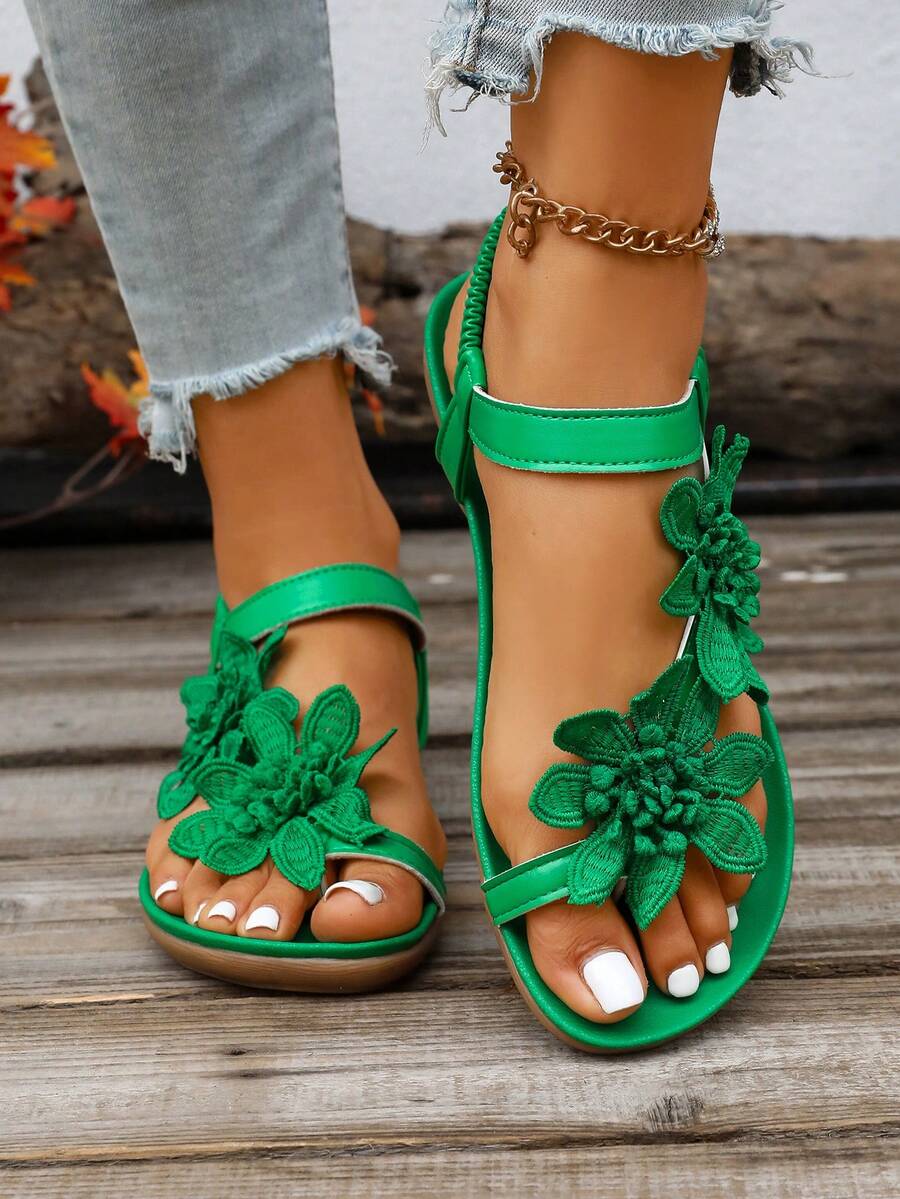 Dawn - Floral Orthopedic Sandals
