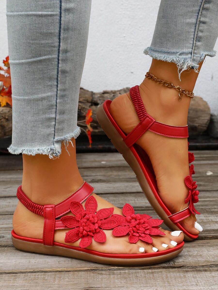 Dawn - Floral Orthopedic Sandals