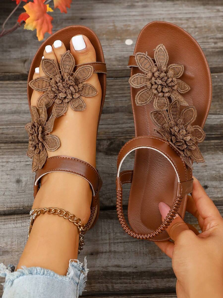 Dawn - Floral Orthopedic Sandals