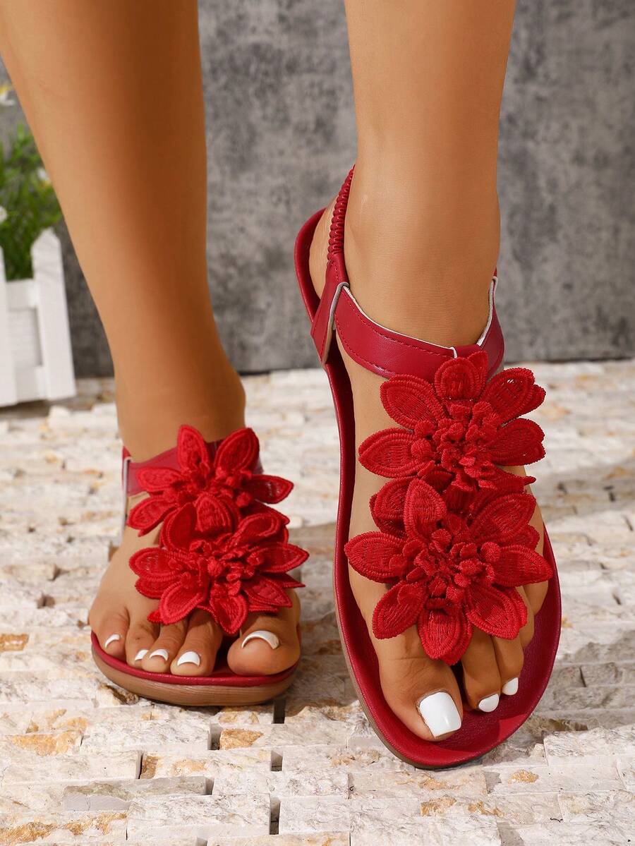 Dawn - Floral Orthopedic Sandals