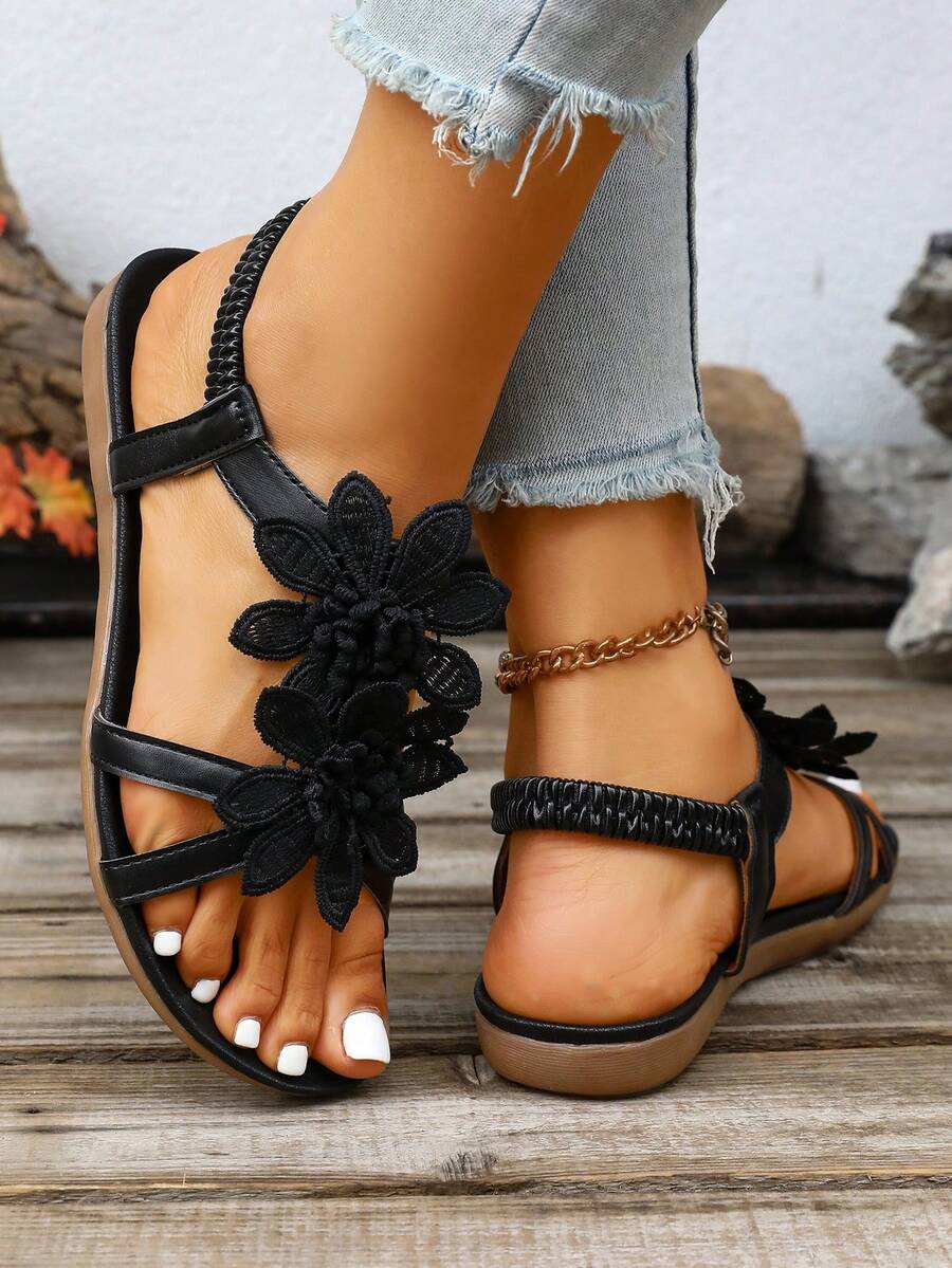 Dawn - Floral Orthopedic Sandals