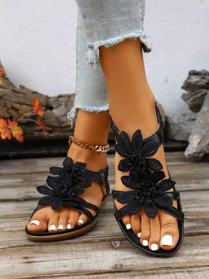 Dawn - Floral Orthopedic Sandals