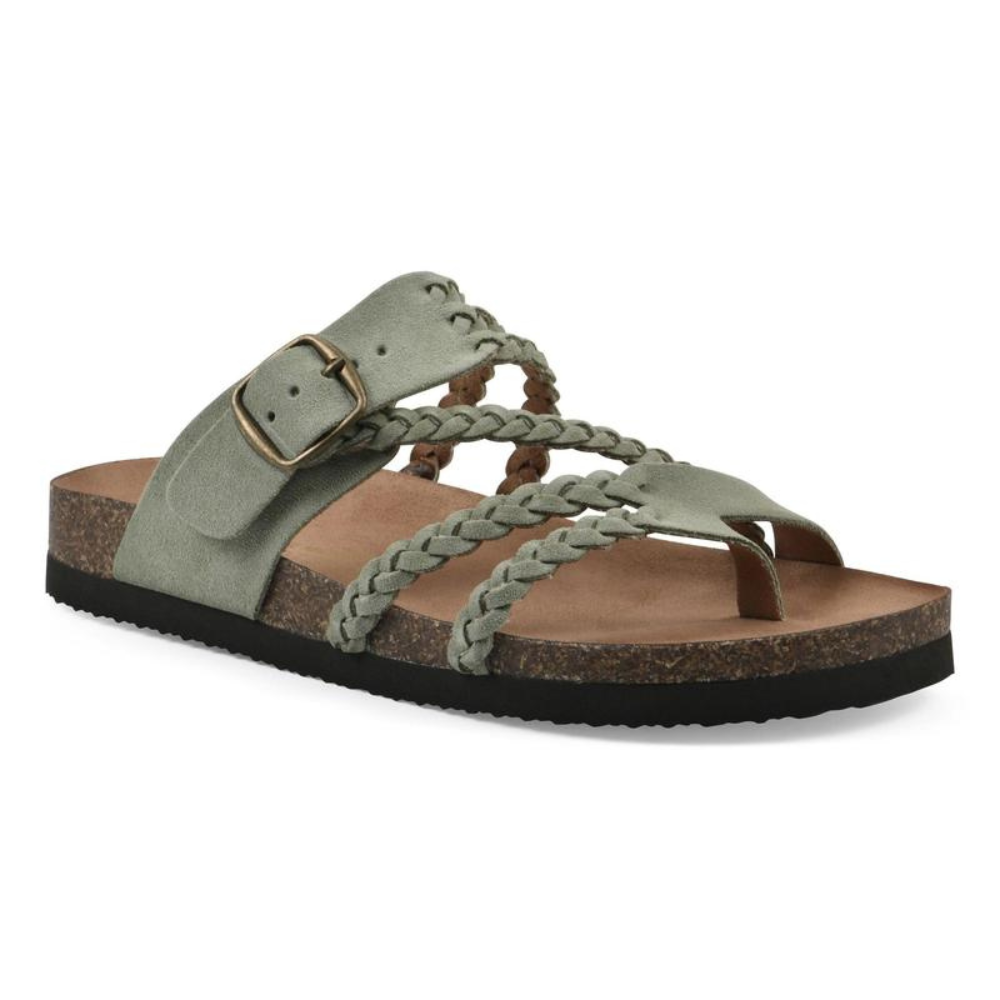 Sophie - Braided Cork Sandals