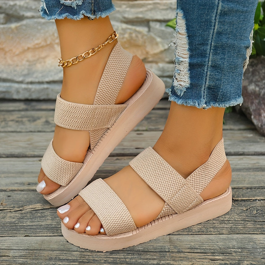 Gail - Comfortable Slip-on Open-Toe Sandals
