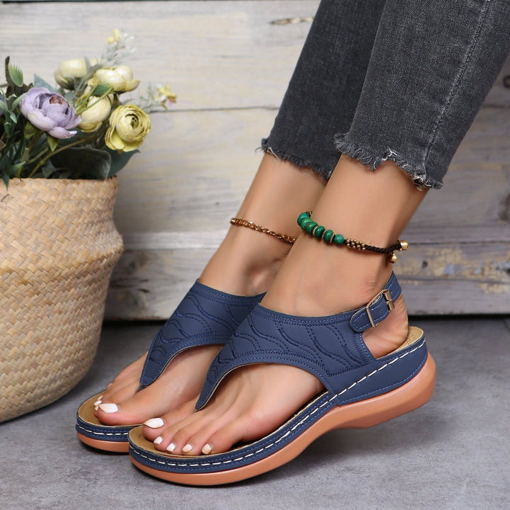 Faye - Comfortable Wedge Sandals