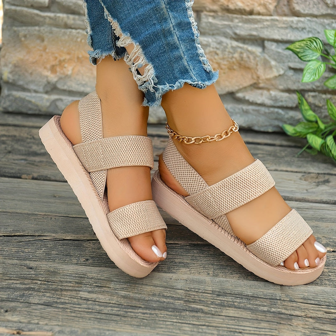 Gail - Comfortable Slip-on Open-Toe Sandals