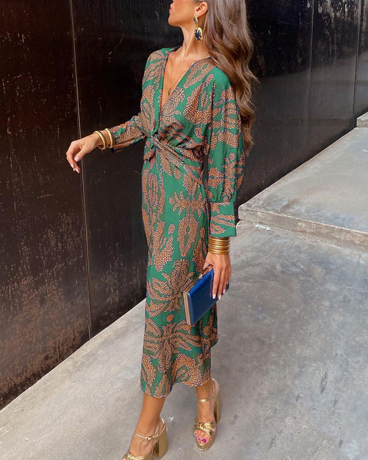 Celeste | Floral Midi Dress