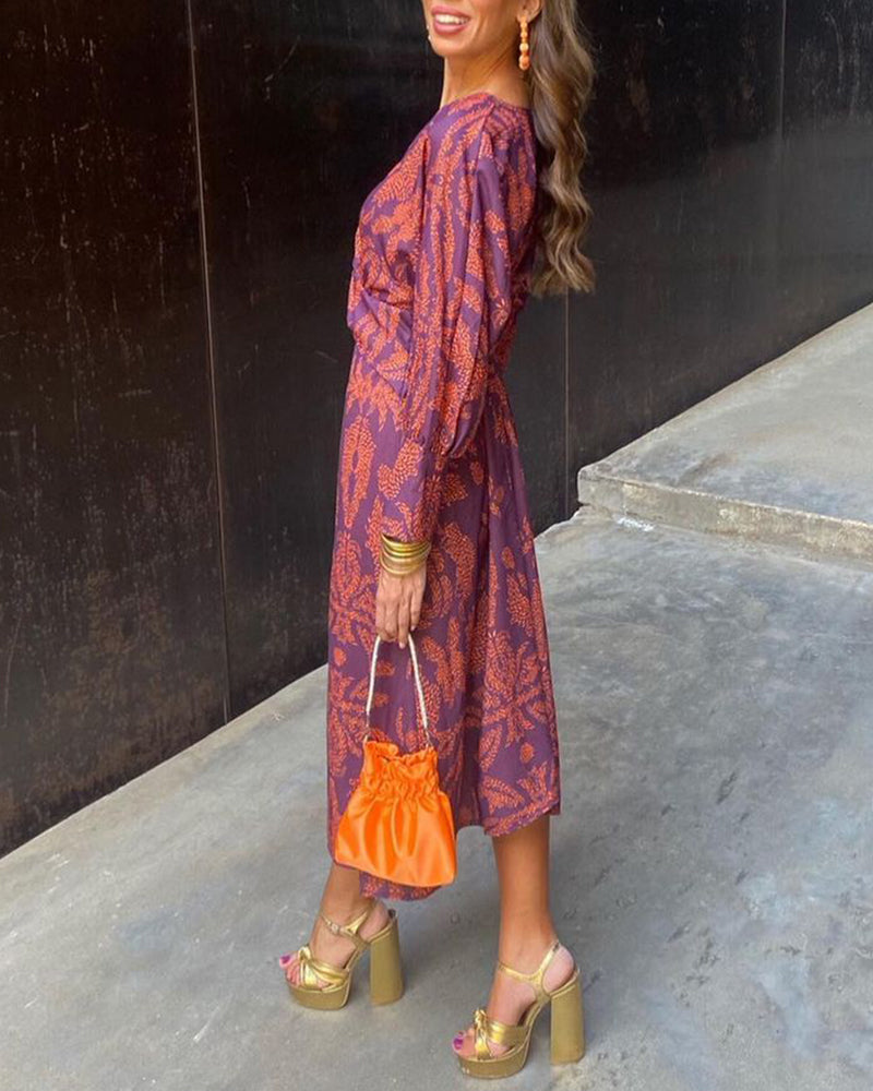 Celeste | Floral Midi Dress