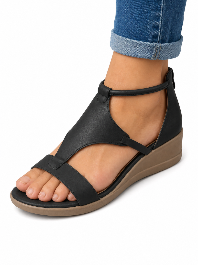 Aurelia | Cushioned Strap Comfort Sandals