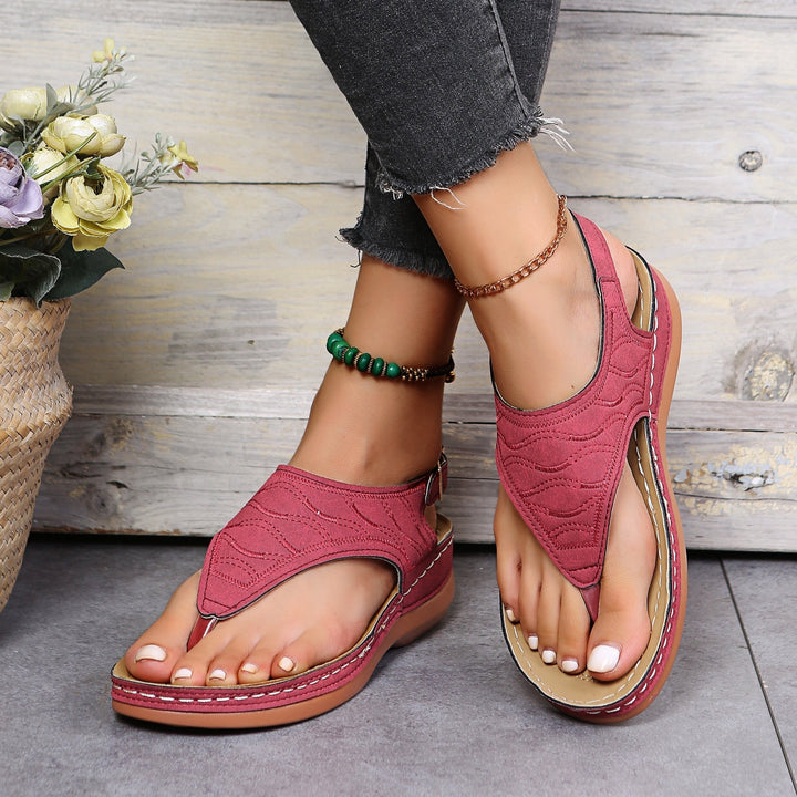 Faye - Comfortable Wedge Sandals