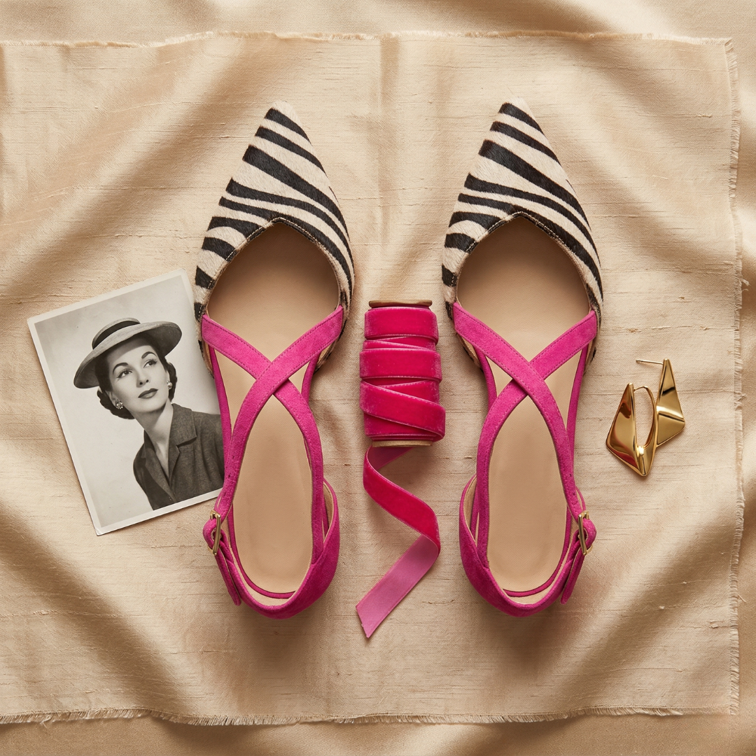 Margaret | Strappy Ballet Flats