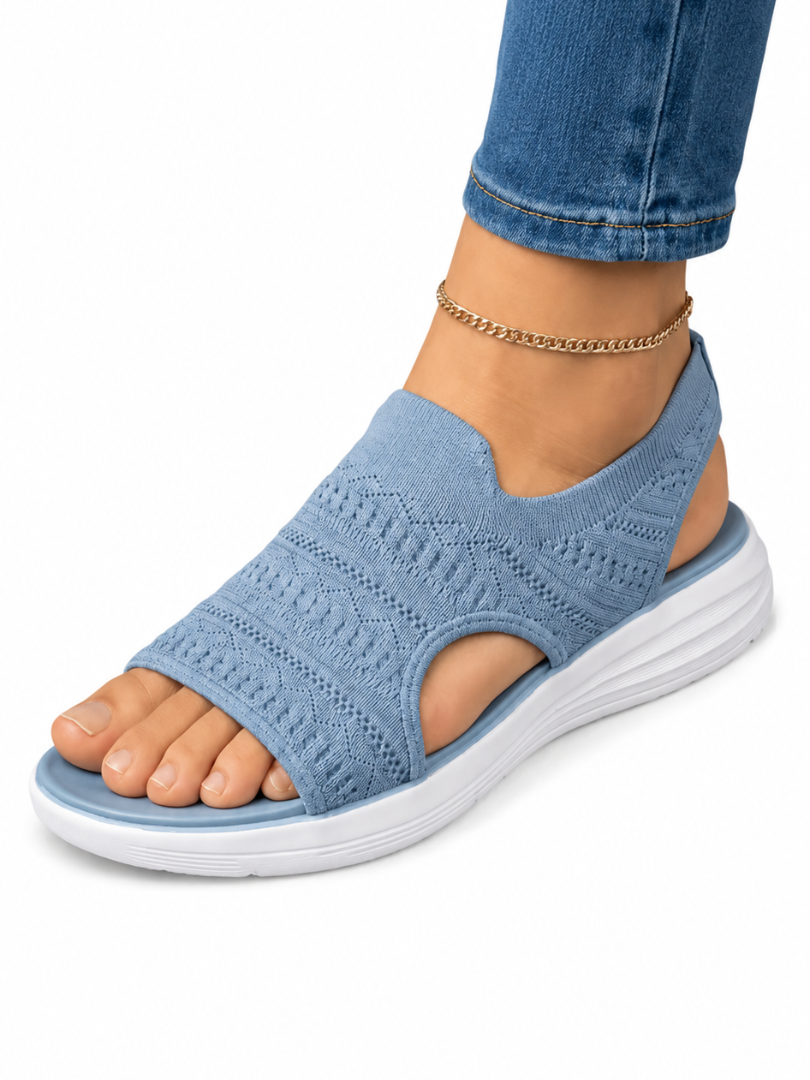 Moara | Open-Toe Mesh Comfort Sandals
