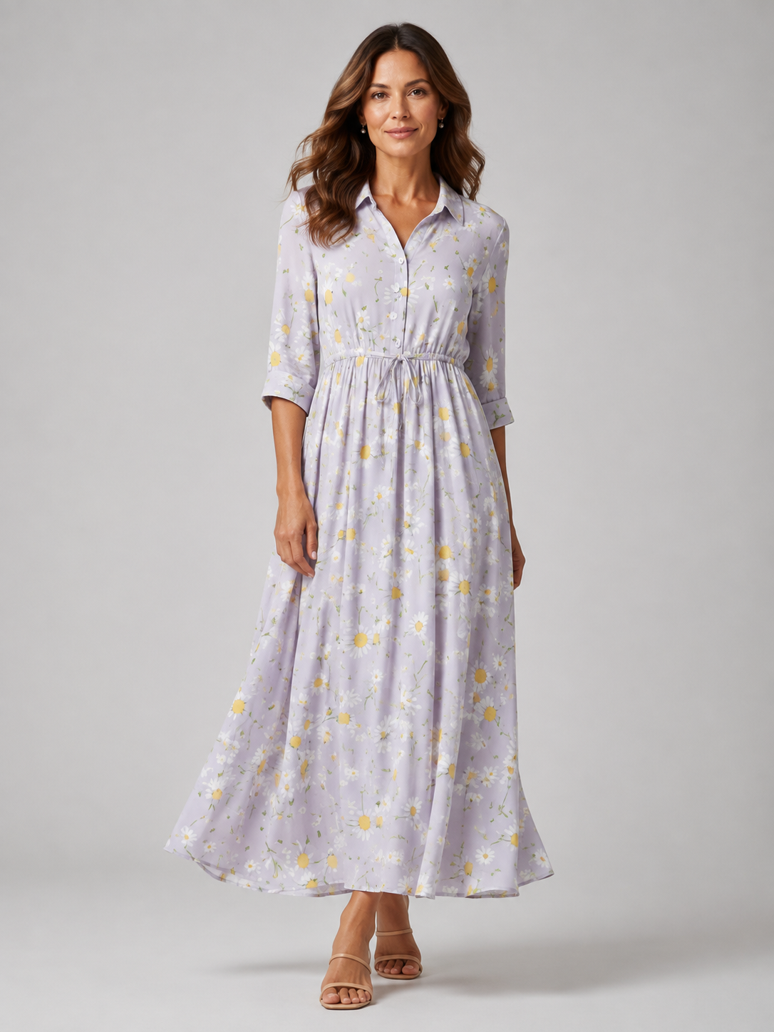 Denise – Elegant Daisy Dress