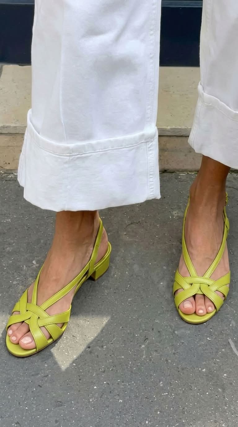 Hayley | Crossover Slingback Sandal