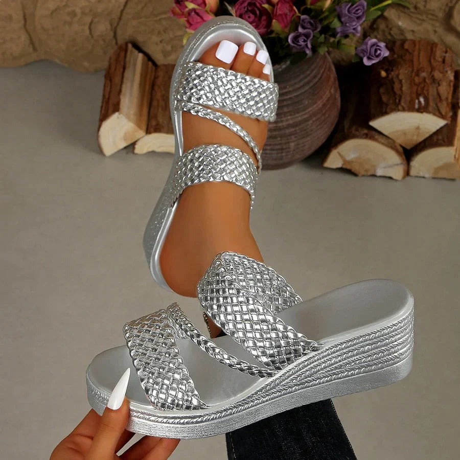 Corinne - Comfortable Platform Sandals