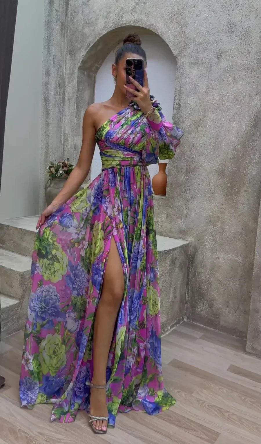 Mabel | Statement Floral Dress