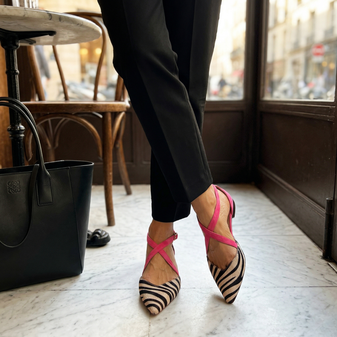 Margaret | Strappy Ballet Flats