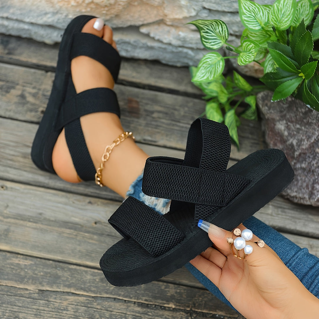 Gail - Comfortable Slip-on Open-Toe Sandals