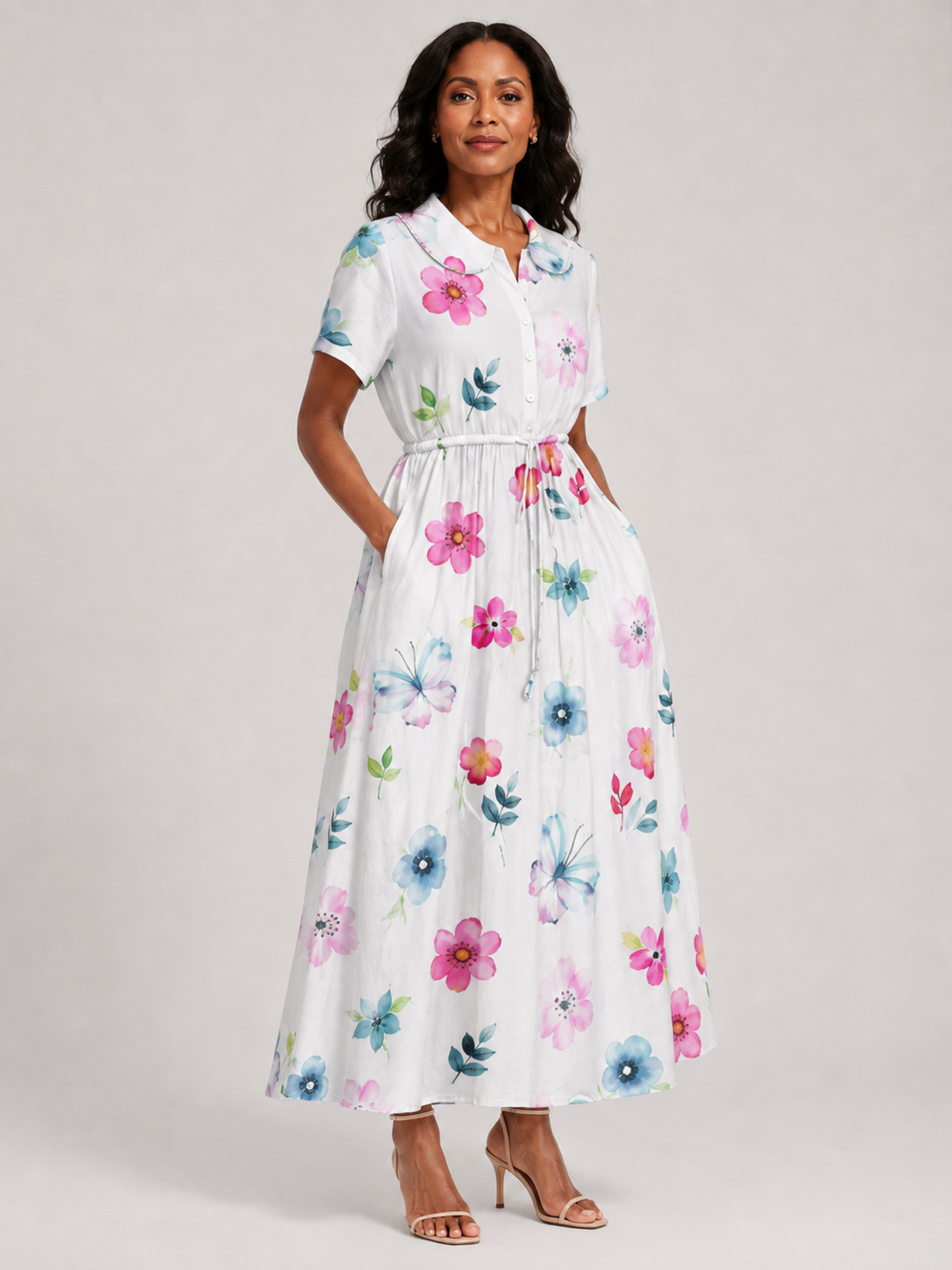 Kathleen – Refined Blossom Dress