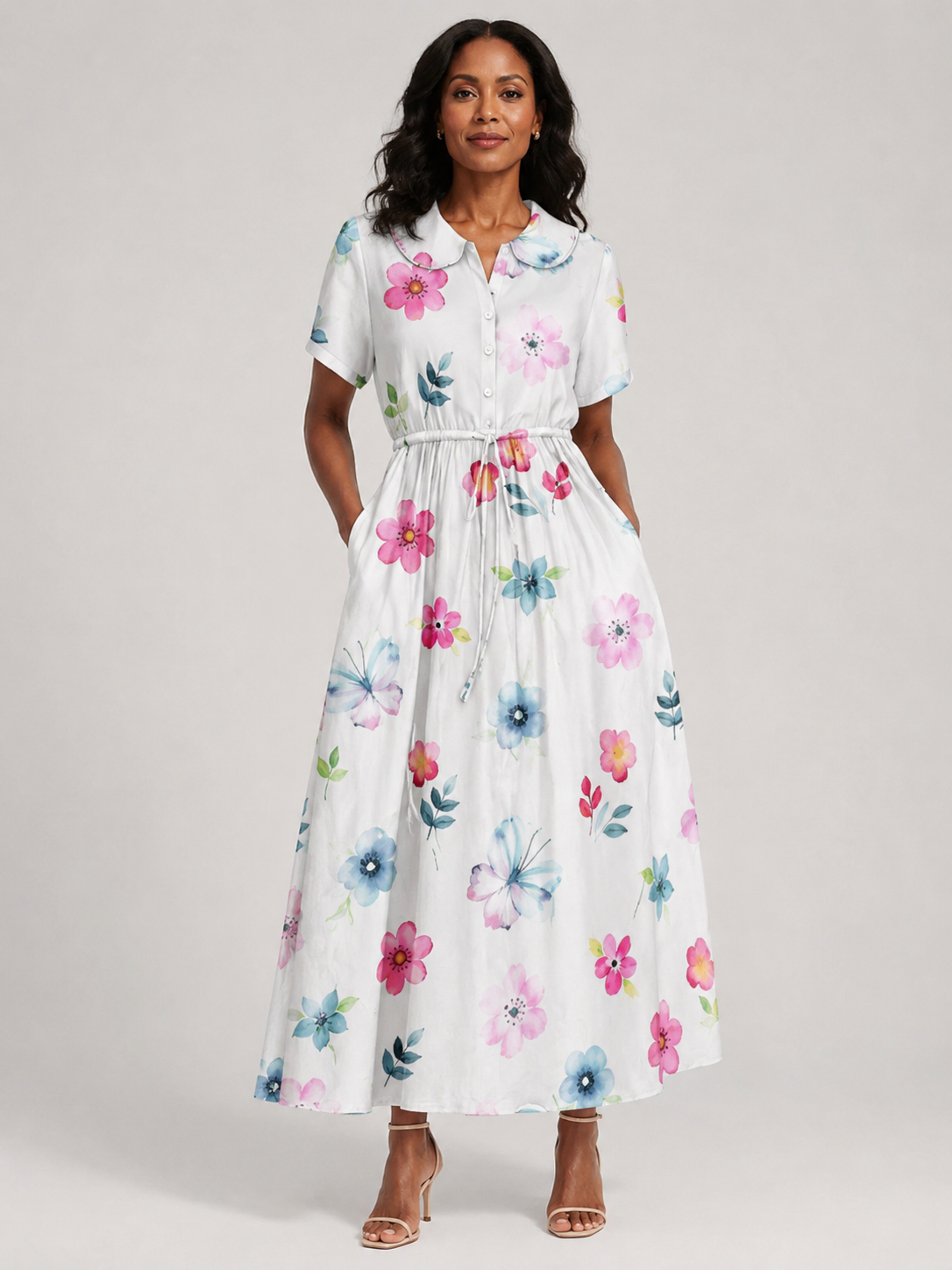 Kathleen – Refined Blossom Dress
