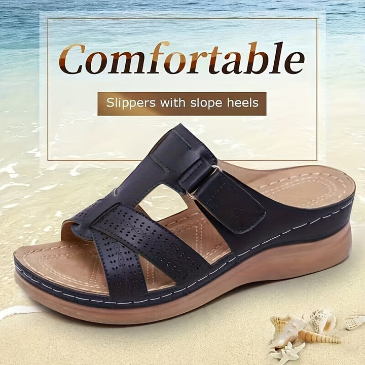 Angela - Casual Wedge Heeled Sandals