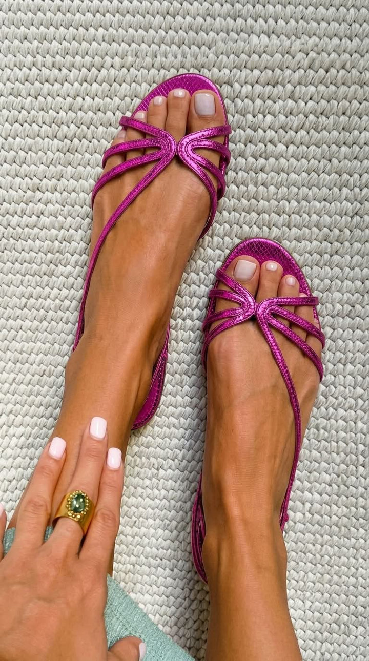 Ginevra | Golden Summer Elegance Sandals