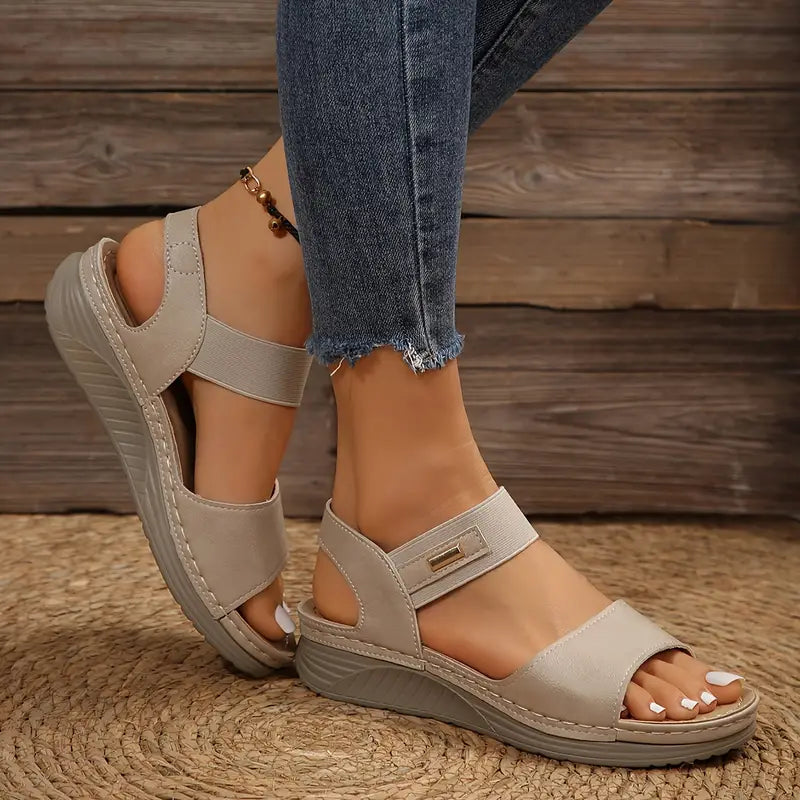 Cheryl - Orthopedic Wedge Sandals