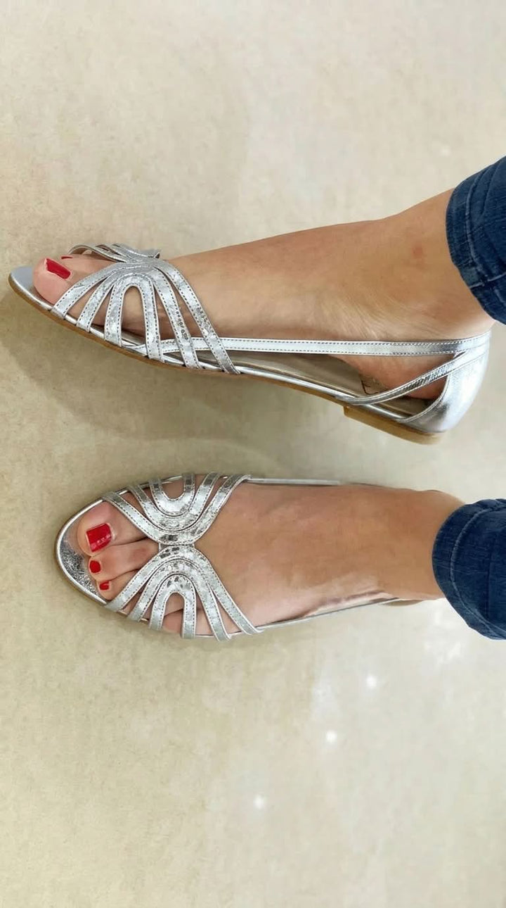 Éléonore | Golden Summer Light Sandals