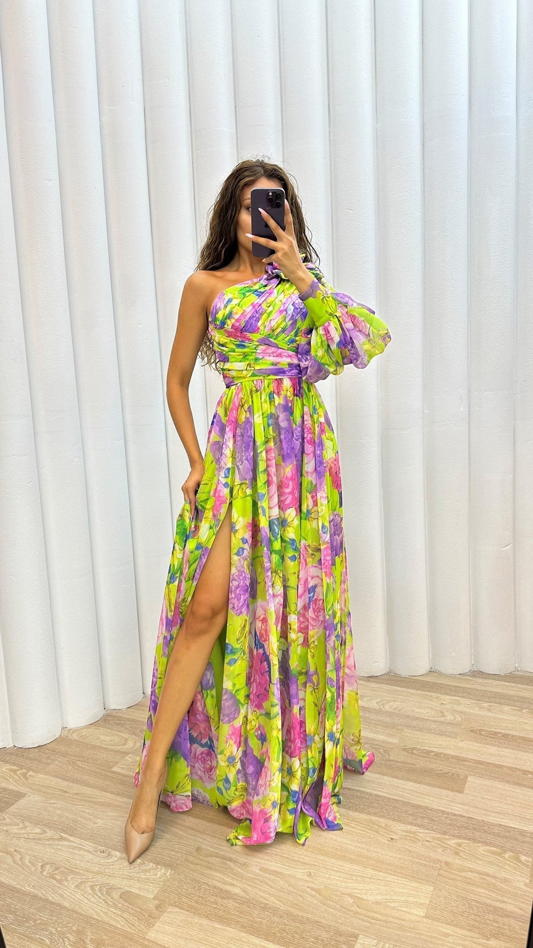 Mabel | Statement Floral Dress