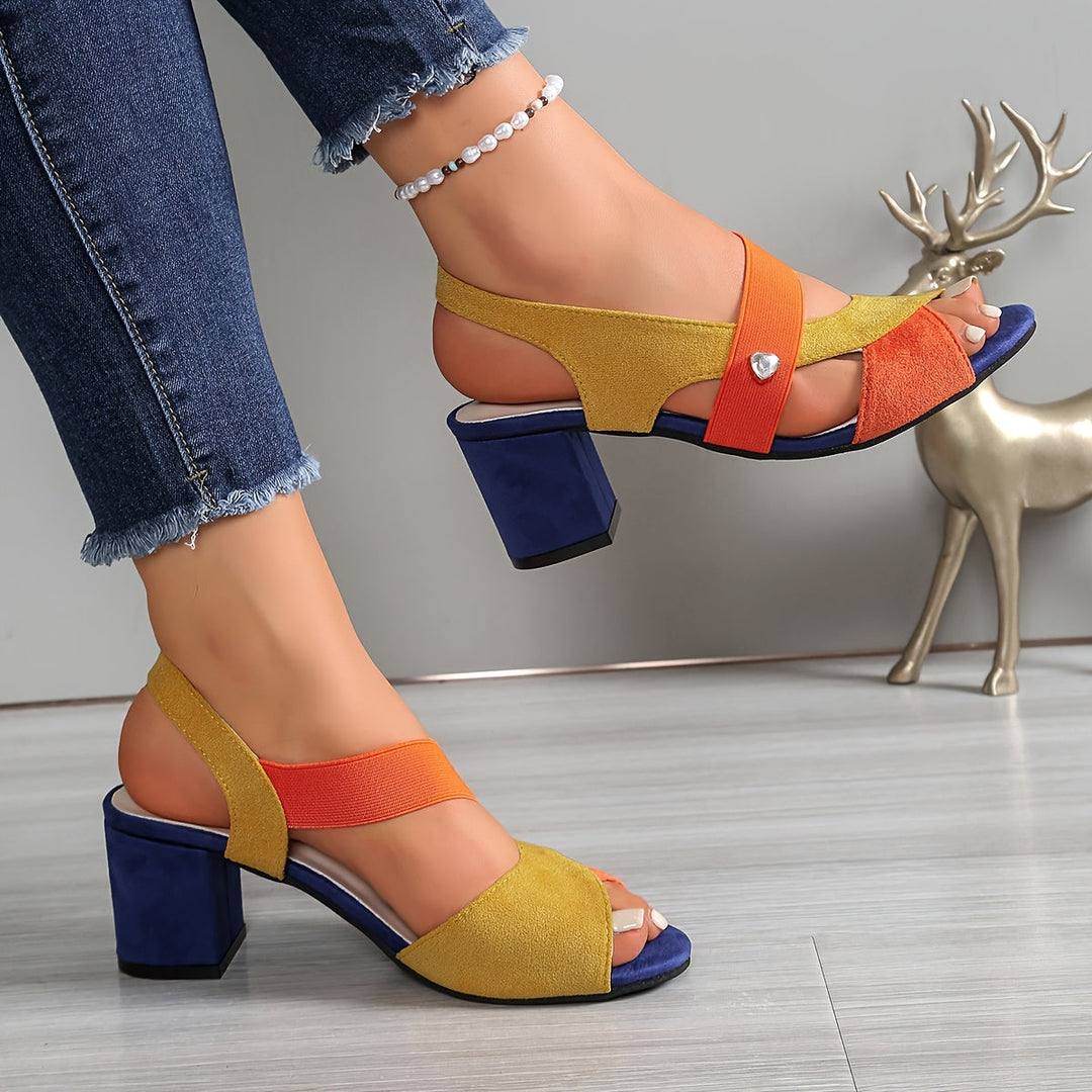 Yvette - Orthopedic Comfort Block Sandals