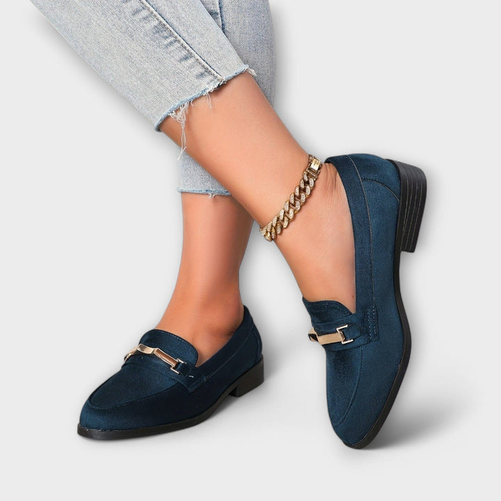 Noémie | Suede Loafers