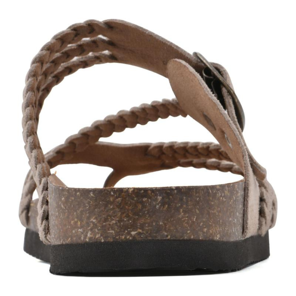 Mary - Braided Cork Sandals