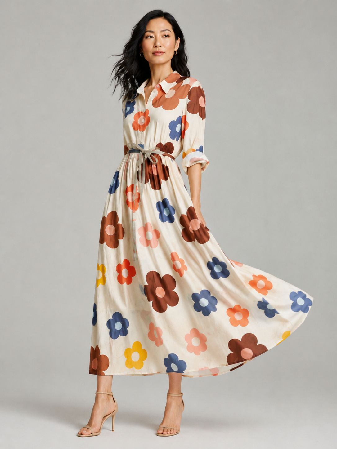 Cheryl - Retro Bloom Dress