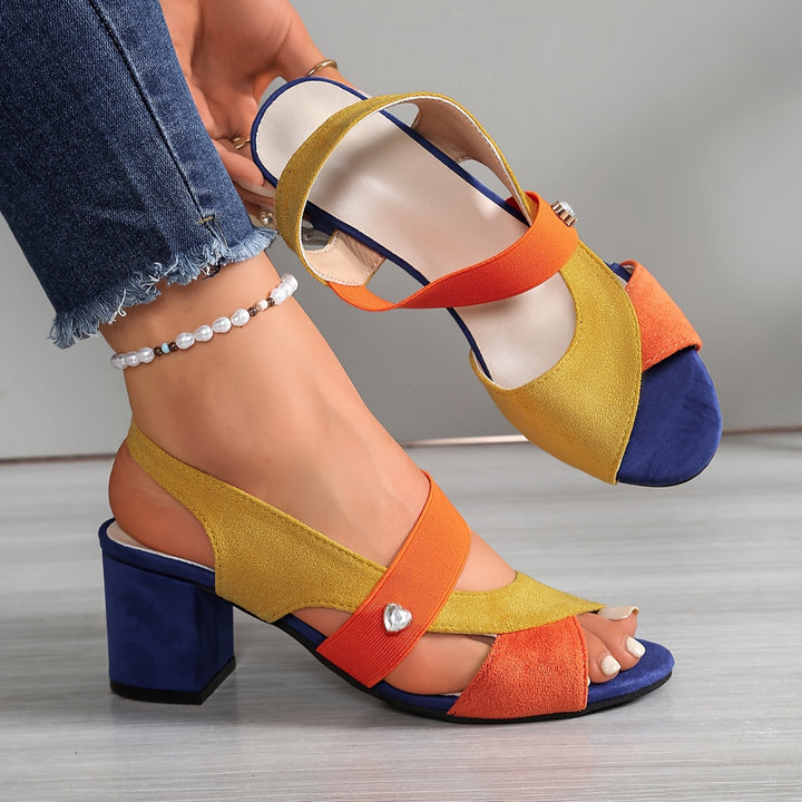 Yvette - Orthopedic Comfort Block Sandals