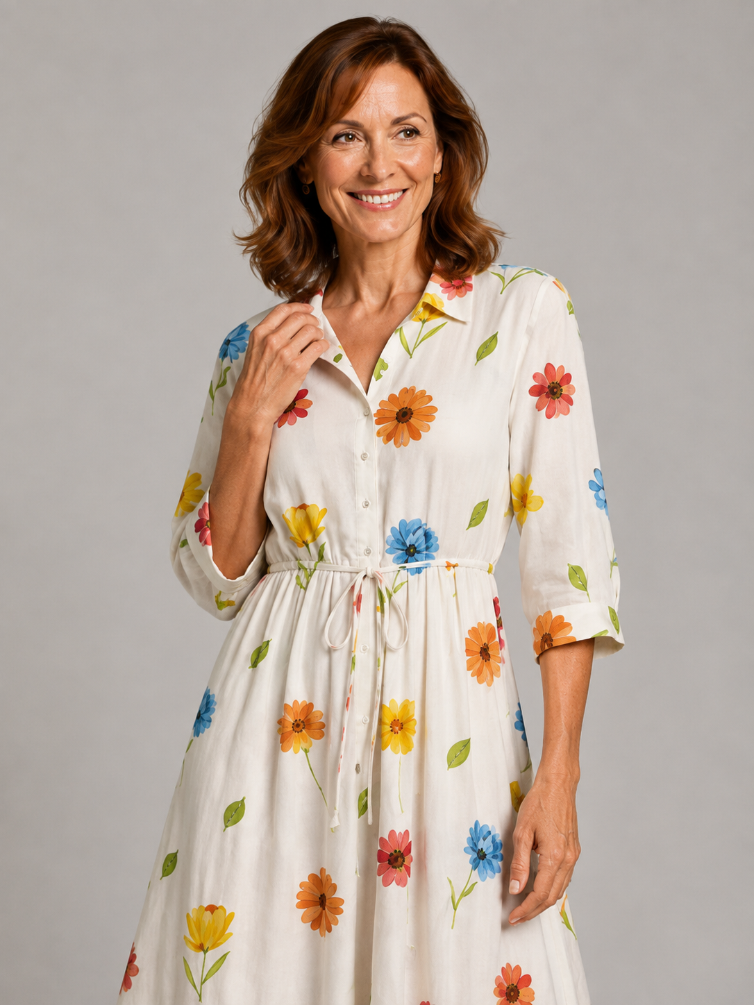 Teresa – Refined Floral Dress