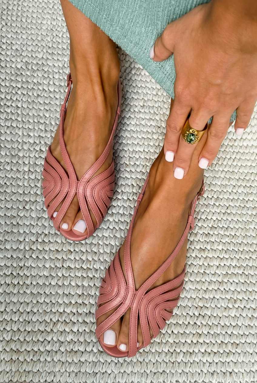 Lily | Cage Strap Open-Toe Sandal