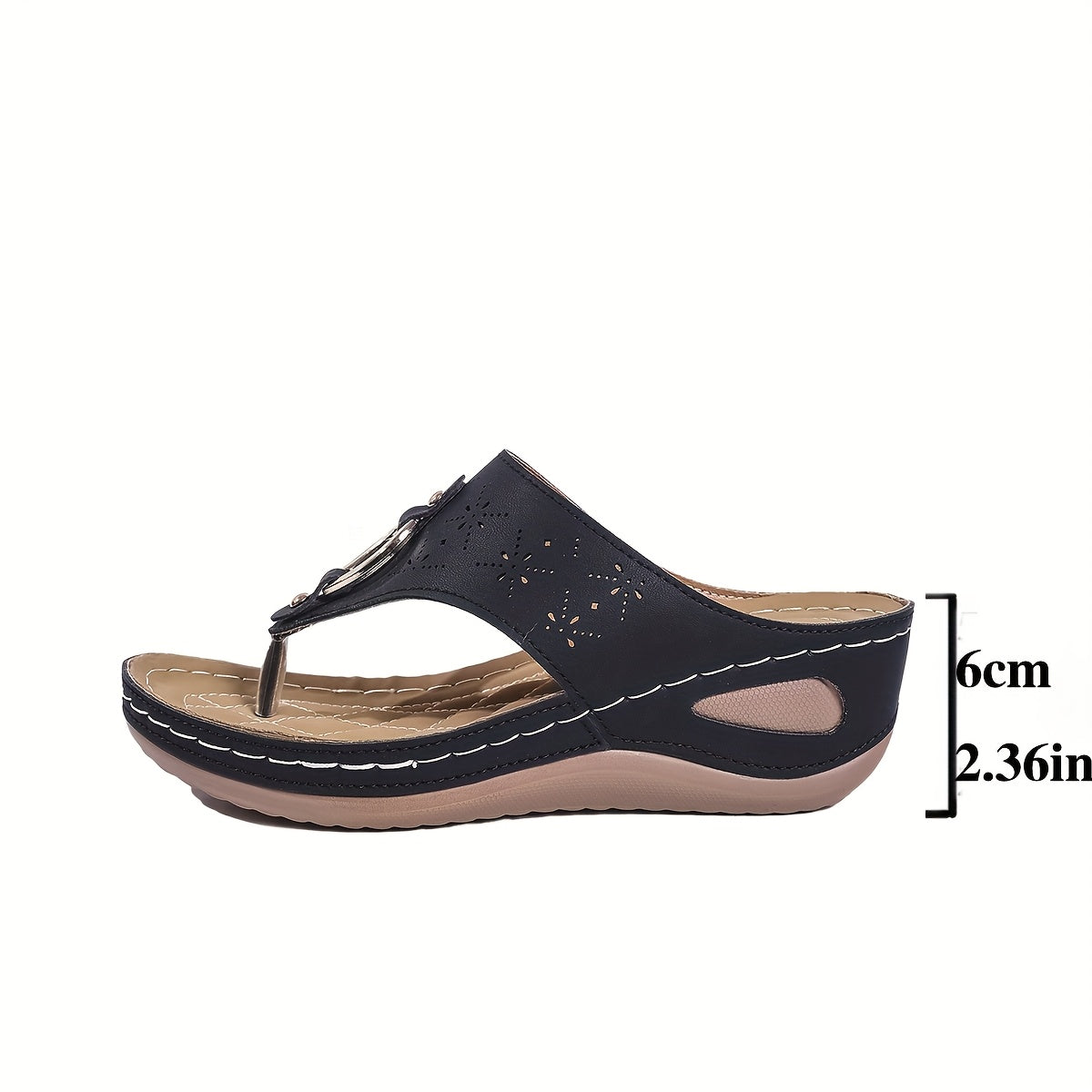 Muriel - Fashionable Comfort Wedge Sandals