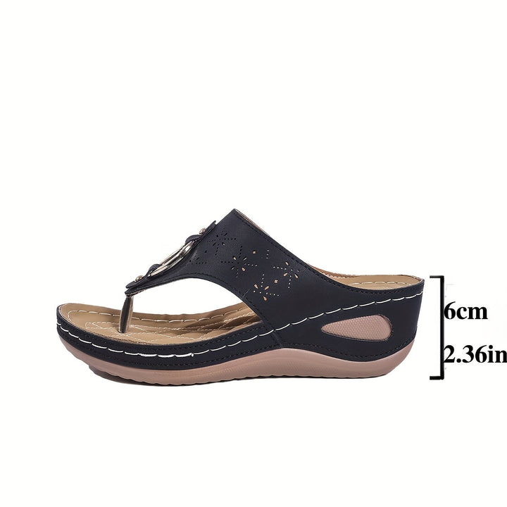Muriel - Fashionable Comfort Wedge Sandals