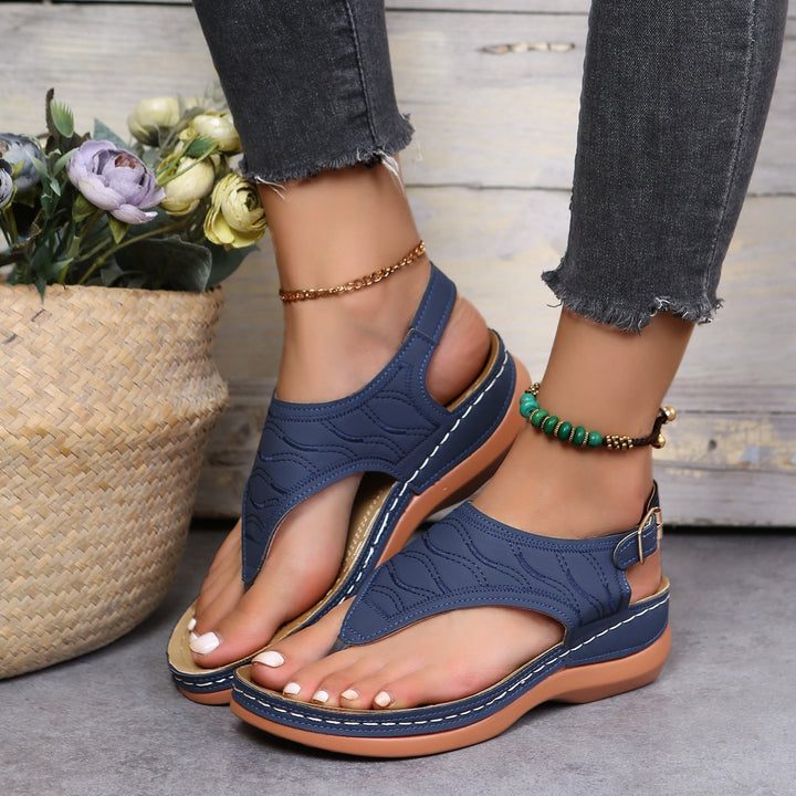 Faye - Comfortable Wedge Sandals